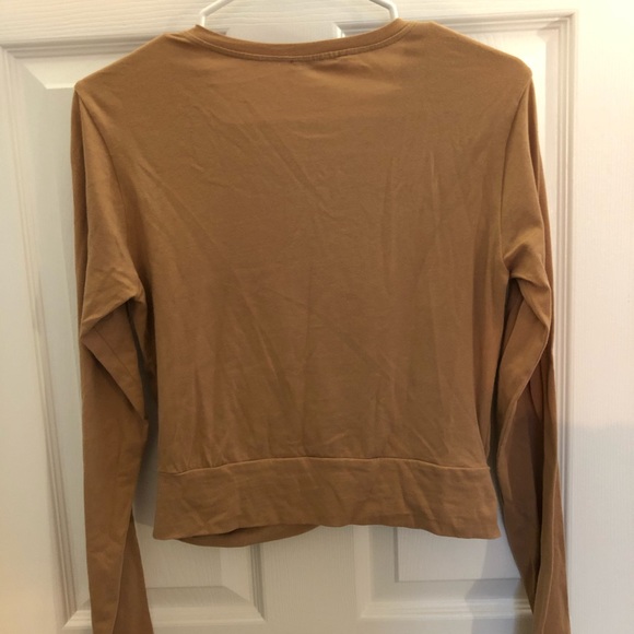 ZARA Trafakuc Women’s long sleeve crop shirt - L - Picture 4 of 4